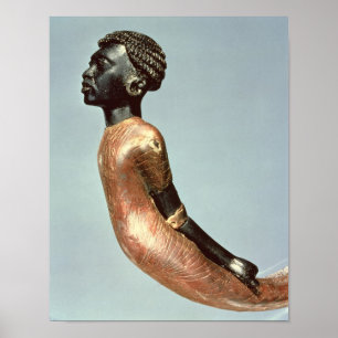 Zahl eines afrikanischen Mannes vom Ende von Poster