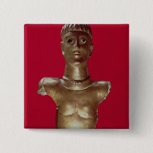 Zahl eines Gottes, der ein Drehmoment trägt Button