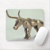 Zahl eines Stiers Mousepad (Mit Mouse)