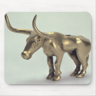 Zahl eines Stiers Mousepad