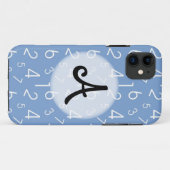 Zahl-Muster Case-Mate iPhone Hülle (Rückseite (Horizontal))
