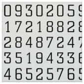 Zahl-Muster Stoff (Muster)