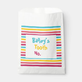 Zahl Sie selbst gestanzte Kids Tooth Bag Geschenktütchen