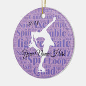 Zahl Skate-Gewohnheits-Verzierung Keramik Ornament (Links)