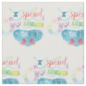 Zahl Skaten-Gewebe-Sommer Stoff (Nahaufnahme)