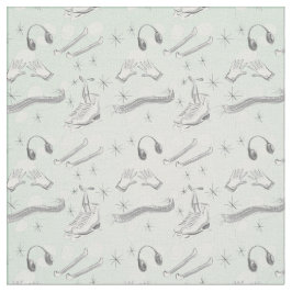 Zahl Skaten-Gewebe Stoff