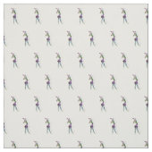 Zahl Skaten-Gewebe Stoff (Muster)