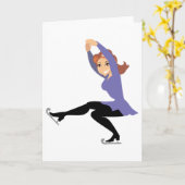 Zahl Skaten-Gruß-Karten Karte (Gelbe Blume)