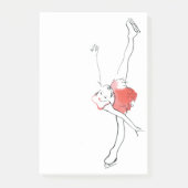 Zahl Skaten Posten-II! Post-it Klebezettel (Vorderseite)