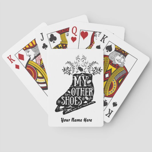 Zahl Skaten-Spielkarten Spielkarten (Rückseite)