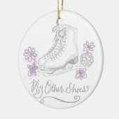 Zahl Skaten-Verzierung Keramikornament (Links)