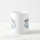 Zahl Skaten-Zug Kaffeetasse (Mittel)