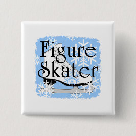 Zahl Skater Button
