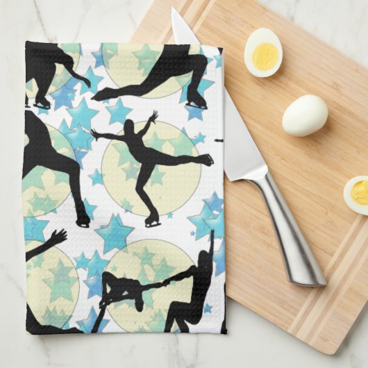 ZAHL SKATER GESCHIRRTUCH (Viertel Falte)