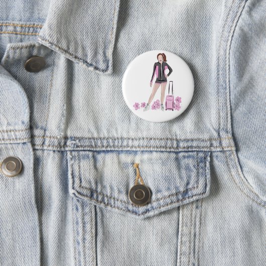 Zahl Skater mit Zuka Tasche Button (Beispiel)