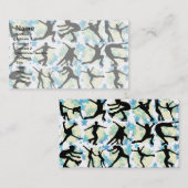 ZAHL SKATER VISITENKARTE (Vorne/Hinten)