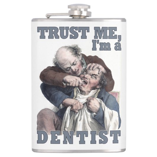 ZAHL-Spaß Flachmann (Vorderseite)