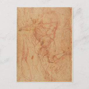 Zahl Studie Postkarte