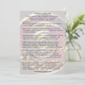 ZAHL-SYMBOLISMUS - Einladung (Stehend Vorderseite)