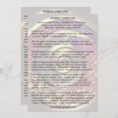 ZAHL-SYMBOLISMUS - Einladung (Vorne/Hinten)