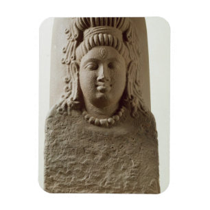 Zahl von Ekamukha Siva-Linga vom Tempel an K Magnet