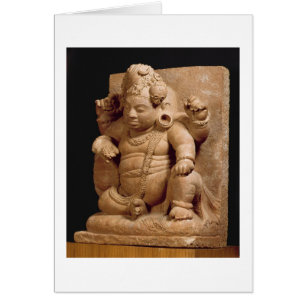 Zahl von Siva als Vamana, Mansar Maharashtra (Rot