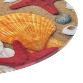 ZAHLBOARD 12"-lieber am Strand essen -braun Schneidebrett (Ecke)