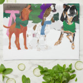 Zahlchor Geschirrtuch (Gefaltet)