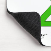 ZahlCruncher Mousepad (Ecke)