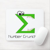 ZahlCruncher Mousepad (Mit Mouse)