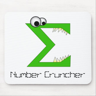ZahlCruncher Mousepad