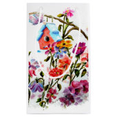 ZAHLDRUCKEN BIRD HOUSE KLEINE GESCHENKTÜTE (Rückseite)