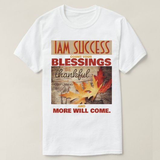 ZÄHLE DEINE SEGEN T-Shirt (Design vorne)