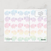 Zähle Schafe, seit ich dich getroffen habe! Postkarte (Rückseite)