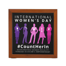 Zähle sie am Internationalen Frauentag