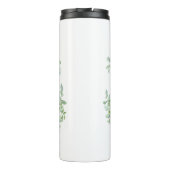 Zahlen 6:24-26 Der Herr segne Sie die Rose der Bib Thermosbecher (Rückseite)