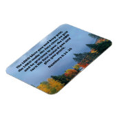 Zahlen 6:24,26 Der Herr segne Sie und behalte Sie Magnet (Linke Seite)