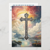 Zahlen 6:24 Mai der Herr segne Sie die Karte (Vorne/Hinten)