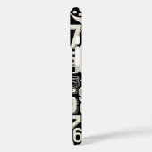 Zahlen Case-Mate iPhone Hülle (Rückseite / Links)