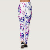 Zahlen dazu leggings (Rückseite)