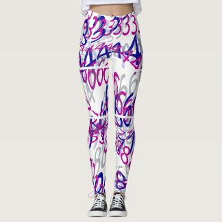 Zahlen dazu leggings