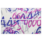 Zahlen dazu stoff (Fat Quarter (45,7 x 55,9 cm))