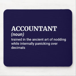 Zahlen Don't Lie - Funny Accountant Mousepad