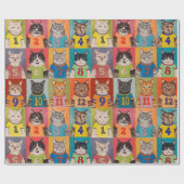 Zahlen Geschenkpapier (Flach)