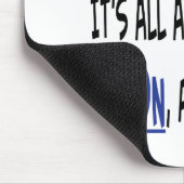 Zählen - Größe, Dauer und Frequenz Mousepad (Ecke)