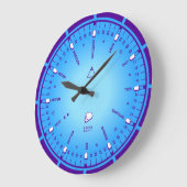 Zahlen Große Wanduhr (Winkel)