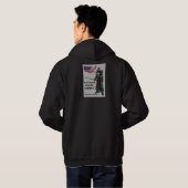 Zahlen Hoodie (Schwarz voll)