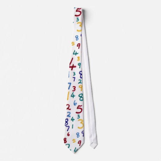 Zahlen Krawatte (Vorderseite)