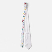 Zahlen Krawatte (Rückseite)