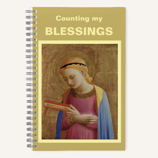 Zählen meiner Segnungen Notizblock (Vorderseite)